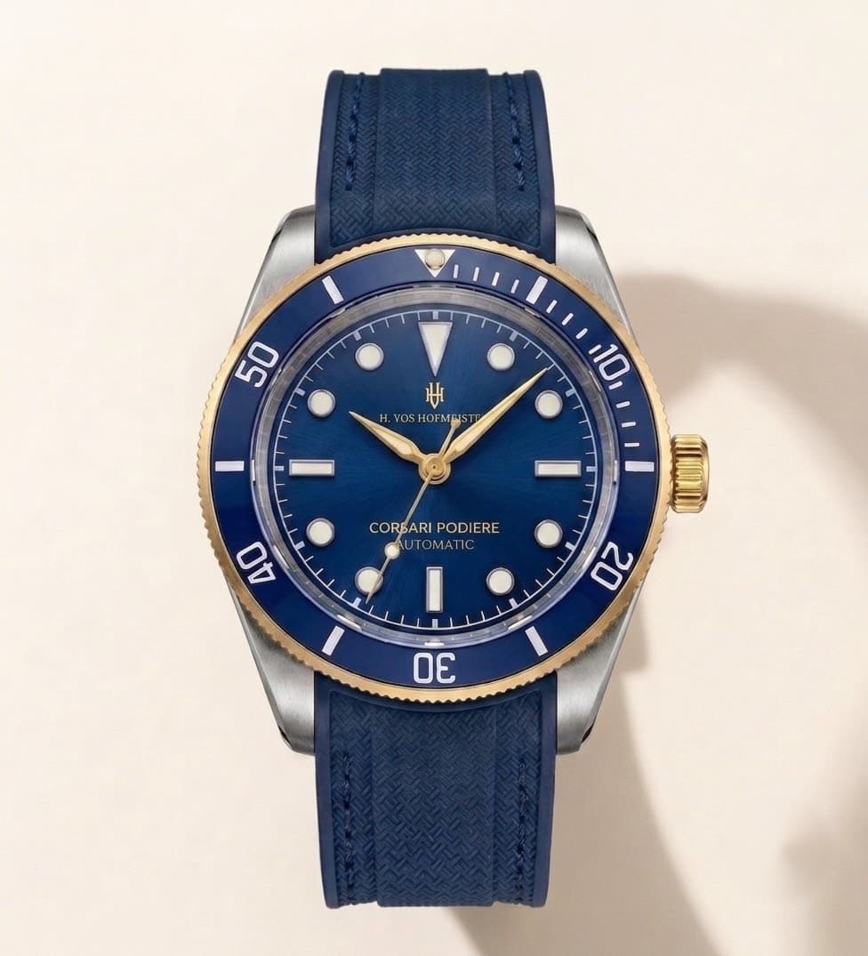 Podiere — Steel & Gold — Abyss Blue